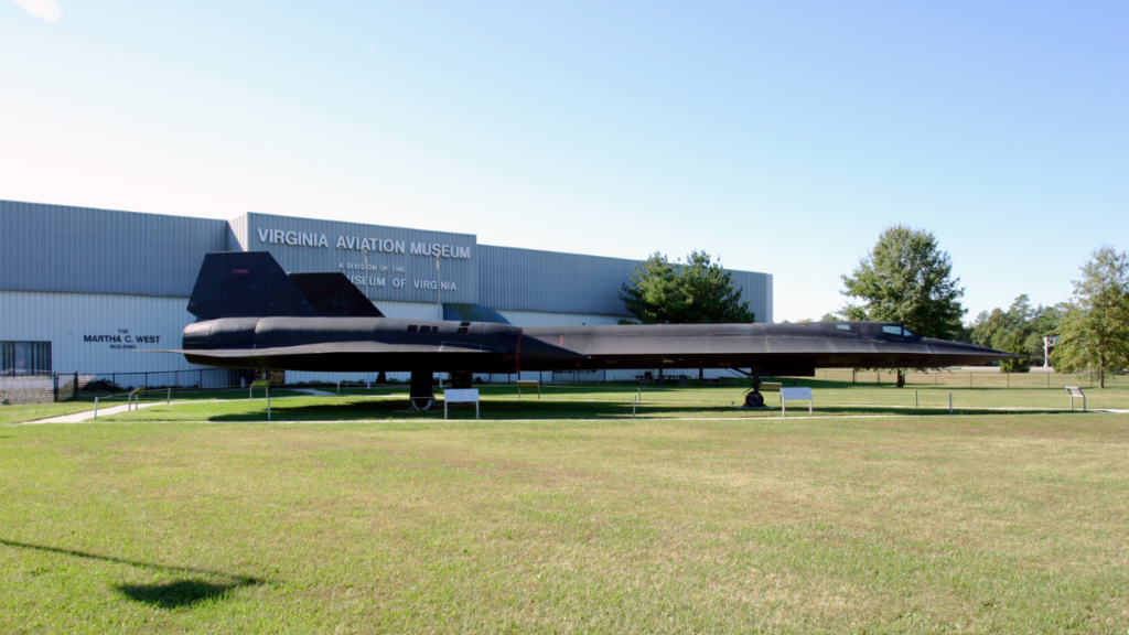 Virginia Aviation Museum near Richmond Airport with historic planes on display